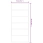 vidaXL Porta Scorrevole in Vetro ESG e Alluminio 90x205 cm Nera vidaXL Porta Scorrevole in Vetro ESG e Alluminio 90x205 cm Nera