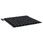 vidaXL Cuscini Sedia Giardino 4pz Motivo Quadri Nero 50x50x3cm Tessuto