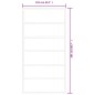 vidaXL Porta Scorrevole in Vetro ESG e Alluminio 102x205 cm Nera vidaXL Porta Scorrevole in Vetro ESG e Alluminio 102x205 cm Nera
