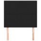 vidaXL Testiera 2 pz Nero 90x5x78/88 cm in Similpelle vidaXL Testiera 2 pz Nero 90x5x78/88 cm in Similpelle