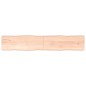 vidaXL Piano per Tavolo 220x40x(2-6) cm Rovere Non Trattato Bordi Vivi vidaXL Piano per Tavolo 220x40x(2-6) cm Rovere Non Trattato Bordi Vivi