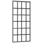vidaXL Porta Scorrevole in Vetro ESG e Alluminio 90x205 cm Nera vidaXL Porta Scorrevole in Vetro ESG e Alluminio 90x205 cm Nera