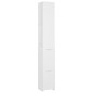 vidaXL Armadietto da Bagno Bianco 25x25x170 cm in Truciolato vidaXL Armadietto da Bagno Bianco 25x25x170 cm in Truciolato