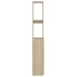 vidaXL Armadio da Bagno Rovere Sonoma 25x25x170 cm in Truciolato