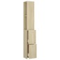 vidaXL Armadio da Bagno Rovere Sonoma 25x25x170 cm in Truciolato