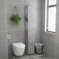 vidaXL Armadio da Bagno Grigio Cemento 25x25x170 cm in Truciolato vidaXL Armadio da Bagno Grigio Cemento 25x25x170 cm in Truciolato