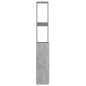 vidaXL Armadio da Bagno Grigio Cemento 25x25x170 cm in Truciolato vidaXL Armadio da Bagno Grigio Cemento 25x25x170 cm in Truciolato