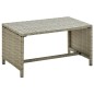 vidaXL Set Divani da Giardino 4 pz con Cuscini in Polyrattan Beige vidaXL Set Divani da Giardino 4 pz con Cuscini in Polyrattan Beige