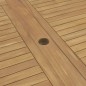 Tavolo da Giardino Allungabile 180-280x100x75cm in Teak Ovale Tavolo da Giardino Allungabile 180-280x100x75cm in Teak Ovale