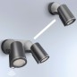 Steinel Faretto per Esterni con Sensore Spot Duo Sensor Nero Steinel Faretto per Esterni con Sensore Spot Duo Sensor Nero