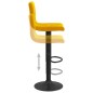 vidaXL Sgabelli da Bar 2 pz Giallo Senape in Velluto vidaXL Sgabelli da Bar 2 pz Giallo Senape in Velluto