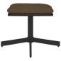vidaXL Poggiapiedi Marrone 60x60x36 cm in Tessuto e Similpelle vidaXL Poggiapiedi Marrone 60x60x36 cm in Tessuto e Similpelle