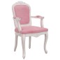 vidaXL Sedie da Pranzo 2 pz Rosa 62x59,5x100,5 cm in Velluto vidaXL Sedie da Pranzo 2 pz Rosa 62x59,5x100,5 cm in Velluto