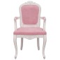 vidaXL Sedie da Pranzo 2 pz Rosa 62x59,5x100,5 cm in Velluto vidaXL Sedie da Pranzo 2 pz Rosa 62x59,5x100,5 cm in Velluto