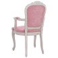 vidaXL Sedie da Pranzo 2 pz Rosa 62x59,5x100,5 cm in Velluto vidaXL Sedie da Pranzo 2 pz Rosa 62x59,5x100,5 cm in Velluto