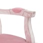 vidaXL Sedie da Pranzo 2 pz Rosa 62x59,5x100,5 cm in Velluto vidaXL Sedie da Pranzo 2 pz Rosa 62x59,5x100,5 cm in Velluto