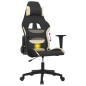 vidaXL Sedia da Gaming Nero e Crema in Tessuto vidaXL Sedia da Gaming Nero e Crema in Tessuto