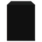 Scarpiera Nera 80x35x45 cm in Legno Multistrato Scarpiera Nera 80x35x45 cm in Legno Multistrato