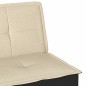 vidaXL Divano Letto Crema in Tessuto vidaXL Divano Letto Crema in Tessuto