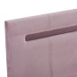 vidaXL Giroletto con Luci LED Rosa in Tessuto 120x200 cm