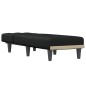 vidaXL Chaise Longue in Tessuto Nero vidaXL Chaise Longue in Tessuto Nero
