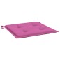 vidaXL Cuscini per Sedia 6 pz Rosa 40x40x3 cm in Tessuto