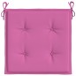 vidaXL Cuscini per Sedia 6 pz Rosa 40x40x3 cm in Tessuto