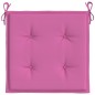 vidaXL Cuscini per Sedia 6 pz Rosa 50x50x3 cm in Tessuto