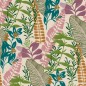 Good Vibes Carta da Parati Big Leaves Verde e Rosa Good Vibes Carta da Parati Big Leaves Verde e Rosa