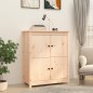 Credenza 83x41,5x100 cm in Legno Massello di Pino Credenza 83x41,5x100 cm in Legno Massello di Pino