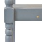 vidaXL Set Divani da Giardino 4 pz in Massello di Acacia Grigio Bianco