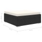 vidaXL Set Divani da Giardino 8 pz con Cuscini in Polyrattan Nero vidaXL Set Divani da Giardino 8 pz con Cuscini in Polyrattan Nero