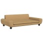 vidaXL Lettino per Cani Marrone 100x54x33 cm in Velluto vidaXL Lettino per Cani Marrone 100x54x33 cm in Velluto