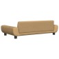 vidaXL Lettino per Cani Marrone 100x54x33 cm in Velluto vidaXL Lettino per Cani Marrone 100x54x33 cm in Velluto