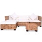 vidaXL Set Divano 14 pz in Rattan Naturale vidaXL Set Divano 14 pz in Rattan Naturale