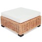 vidaXL Set Divano 14 pz in Rattan Naturale vidaXL Set Divano 14 pz in Rattan Naturale
