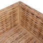 vidaXL Set Divano 14 pz in Rattan Naturale vidaXL Set Divano 14 pz in Rattan Naturale