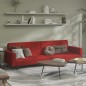 vidaXL Divano Letto a 2 Posti Rosso Vino in Velluto vidaXL Divano Letto a 2 Posti Rosso Vino in Velluto