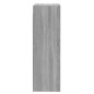 Mobile TV Grigio Sonoma 30,5x30x90 cm in Legno Multistrato Mobile TV Grigio Sonoma 30,5x30x90 cm in Legno Multistrato