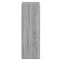 Mobile TV Grigio Sonoma 30,5x30x90 cm in Legno Multistrato Mobile TV Grigio Sonoma 30,5x30x90 cm in Legno Multistrato