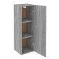 Mobile TV Grigio Sonoma 30,5x30x90 cm in Legno Multistrato Mobile TV Grigio Sonoma 30,5x30x90 cm in Legno Multistrato