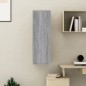 Mobile TV Grigio Sonoma 30,5x30x90 cm in Legno Multistrato Mobile TV Grigio Sonoma 30,5x30x90 cm in Legno Multistrato