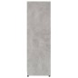 Armadio da Bagno Grigio Cemento 30x30x95 cm in Truciolato Armadio da Bagno Grigio Cemento 30x30x95 cm in Truciolato