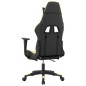 vidaXL Sedia da Gaming Massaggiante Poggiapiedi Nero e Oro Similpelle vidaXL Sedia da Gaming Massaggiante Poggiapiedi Nero e Oro Similpelle