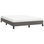 vidaXL Giroletto Grigio 140x190 cm in Similpelle vidaXL Giroletto Grigio 140x190 cm in Similpelle