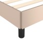 vidaXL Giroletto Cappuccino 80x200 cm in Similpelle