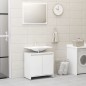 Set Mobili da Bagno Bianco Lucido in Truciolato Set Mobili da Bagno Bianco Lucido in Truciolato