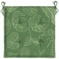 vidaXL Cuscini per Sedia 6 pz Motivo a Foglie 50x50x3 cm in Tessuto
