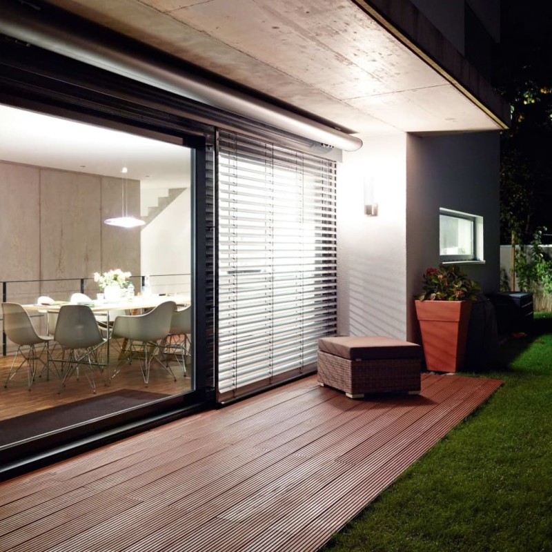 Steinel Lampada da Esterno con Sensore L 260 LED Argento Steinel Lampada da Esterno con Sensore L 260 LED Argento