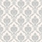 Topchic Carta da Parati Classic Ornaments Grigio Chiaro